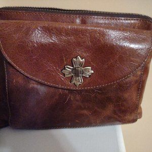 Patricia Nash leather crossbody handbag